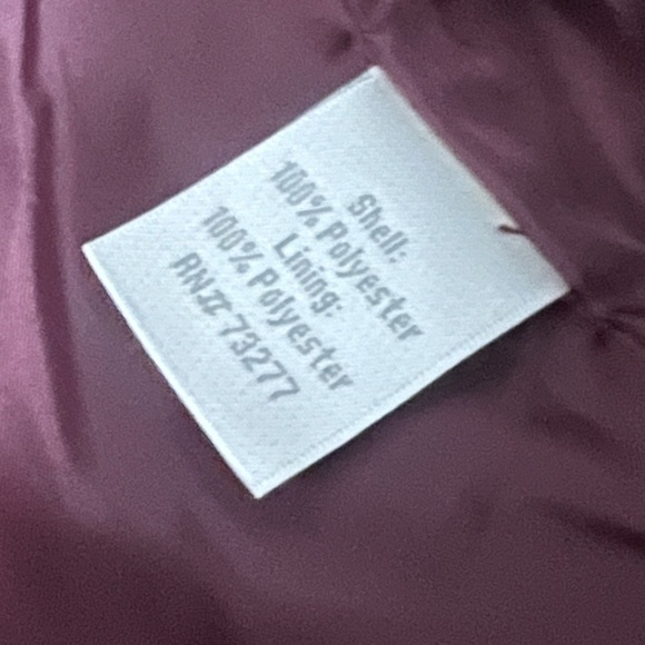 NWOT Lauren Conrad Faux Suede Red Burgundy Wine Moto Biker Jacket - Picture 7 of 7